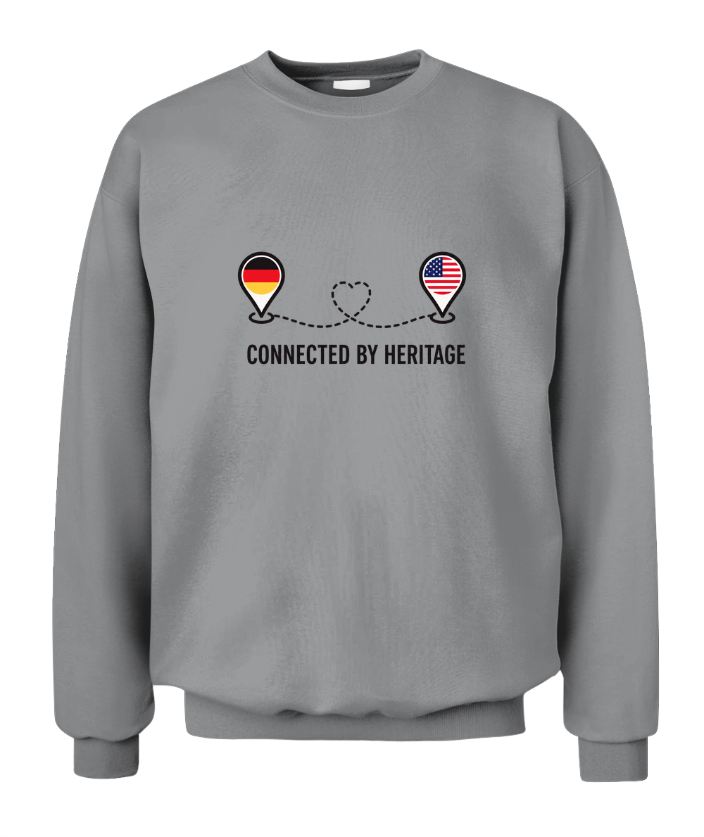 Connected By Heritage — Sweatshirt in Sport Grey
