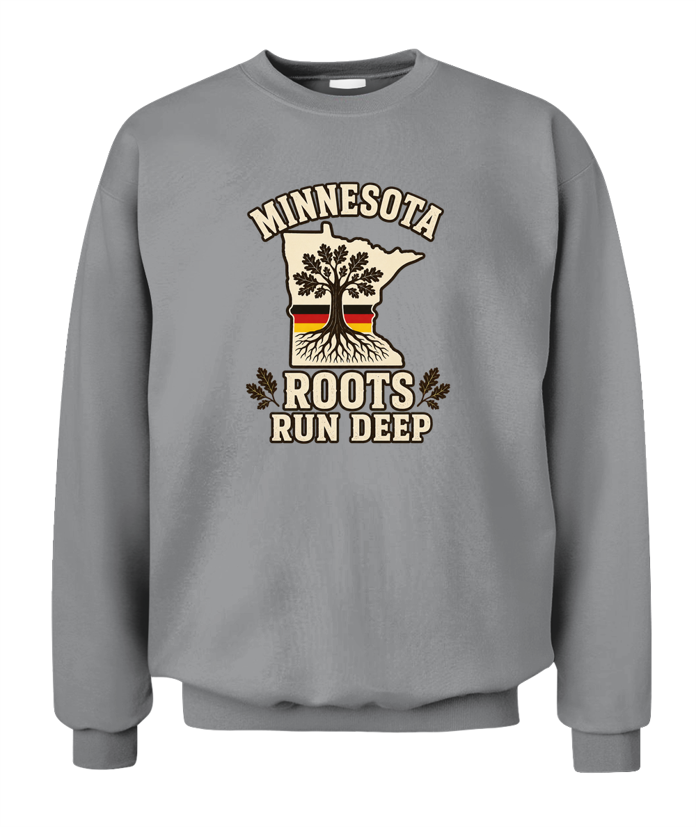 Minnesota Roots Run Deep — Sweatshirt in Sport Grey