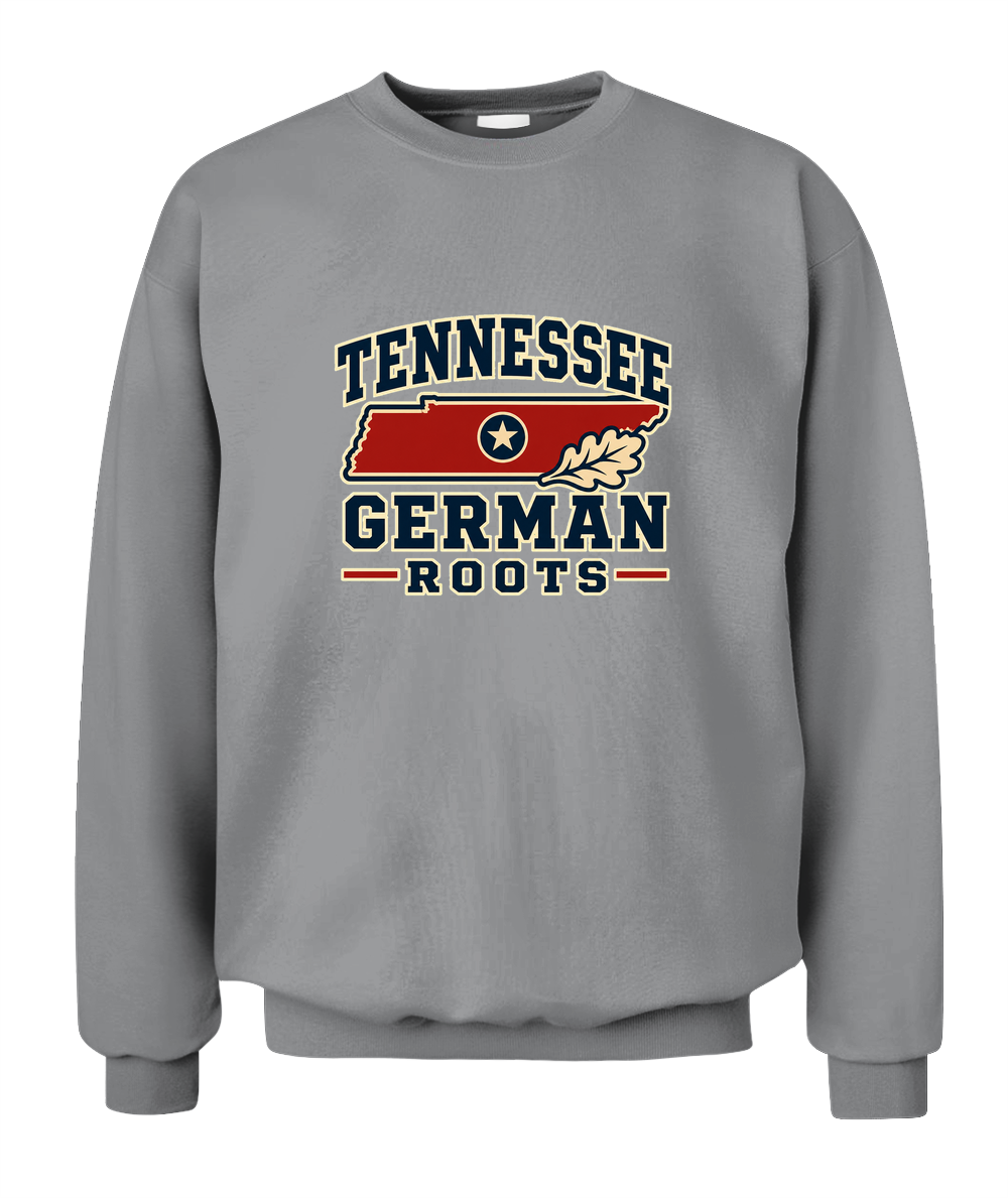 Tennessee German Roots — Sweatshirt in Sport Grey