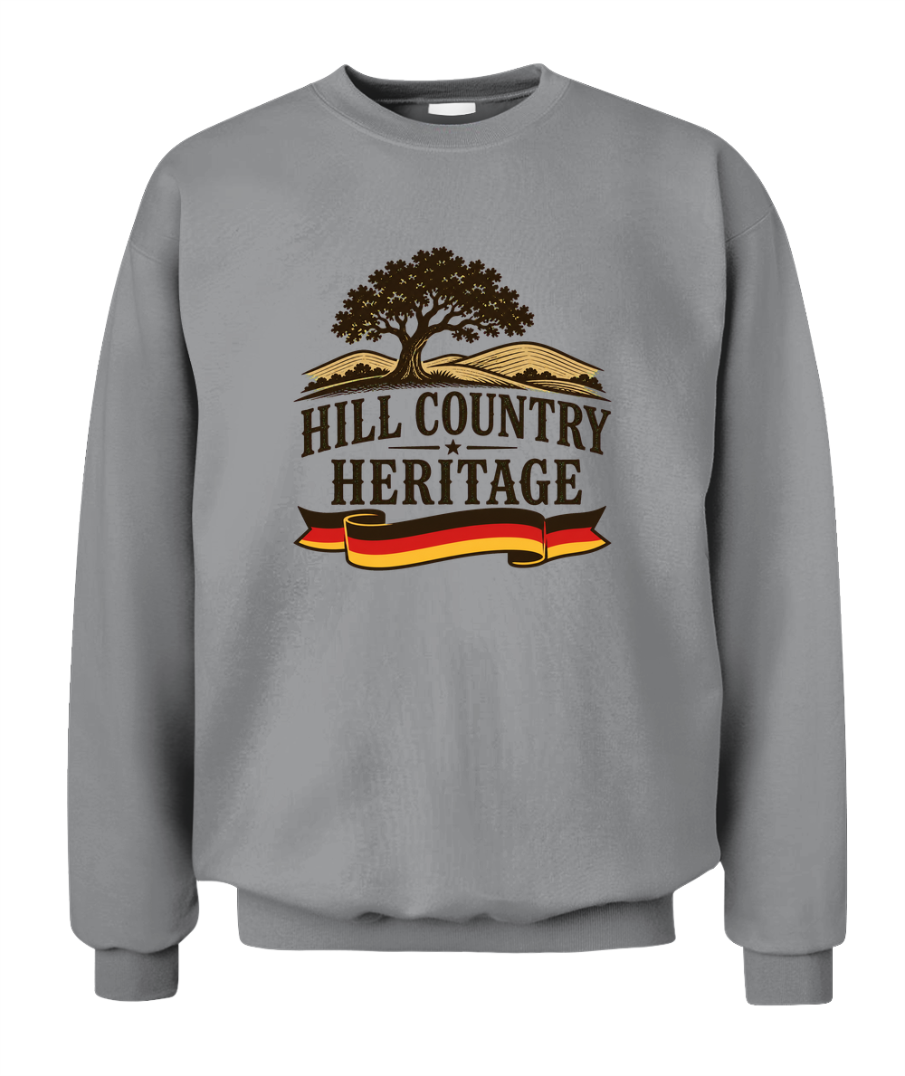 Hill Country Heritage — Sweatshirt in Sport Grey