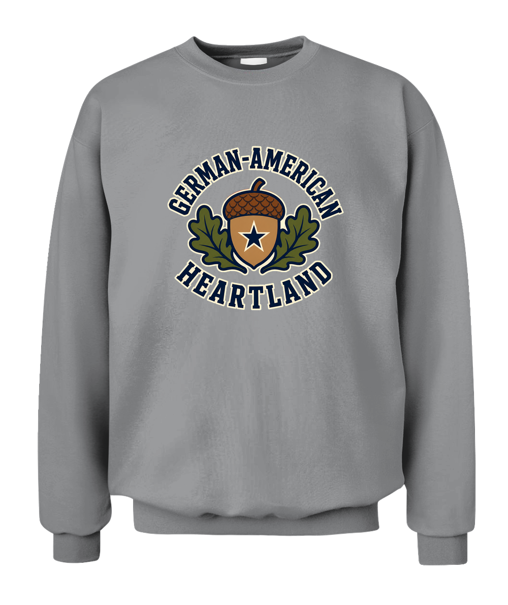 German-American Heartland — Sweatshirt in Sport Grey
