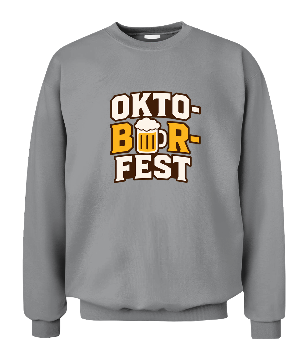 Oktoberfest — Sweatshirt in Sport Grey