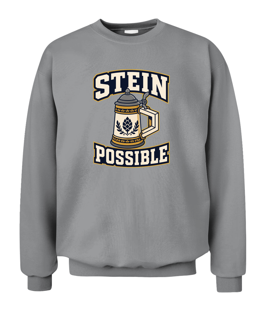 Stein Possible — Sweatshirt in Sport Grey