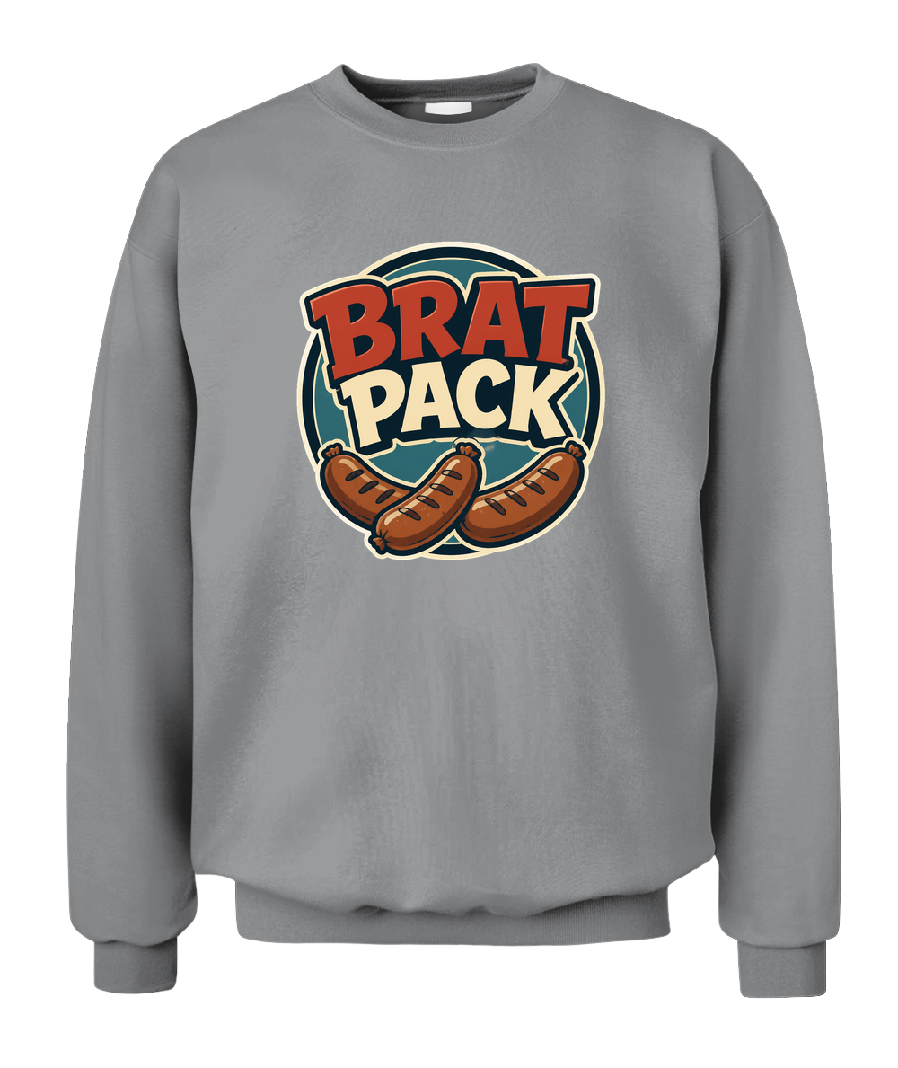Brat Pack — Sweatshirt in Sport Grey