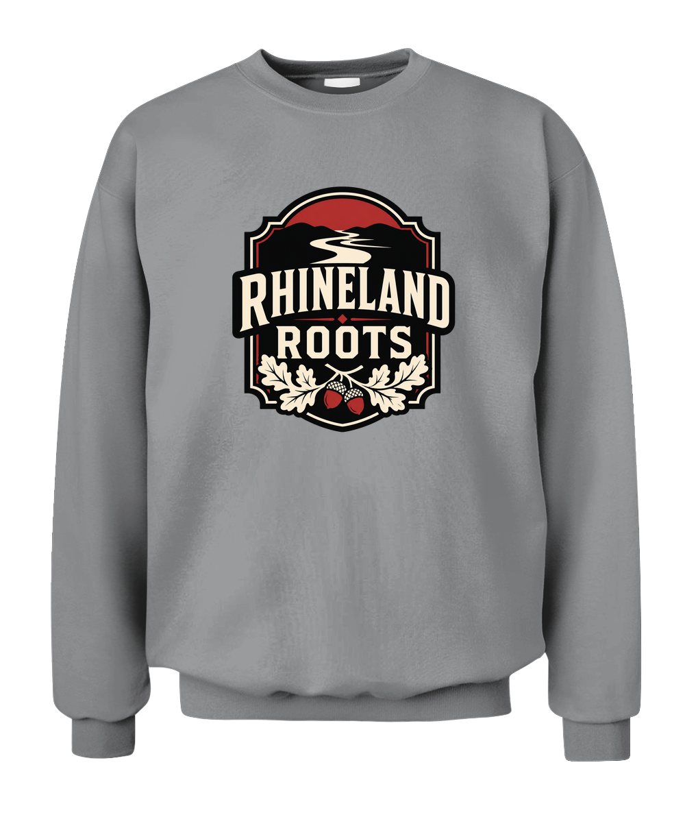 Rhineland Roots — Sweatshirt in Sport Grey