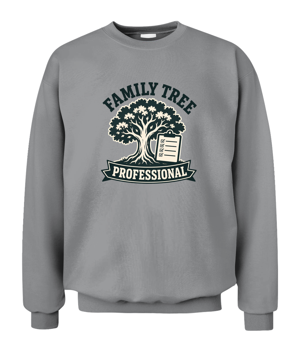Family Tree Professional — Sweatshirt in Sport Grey