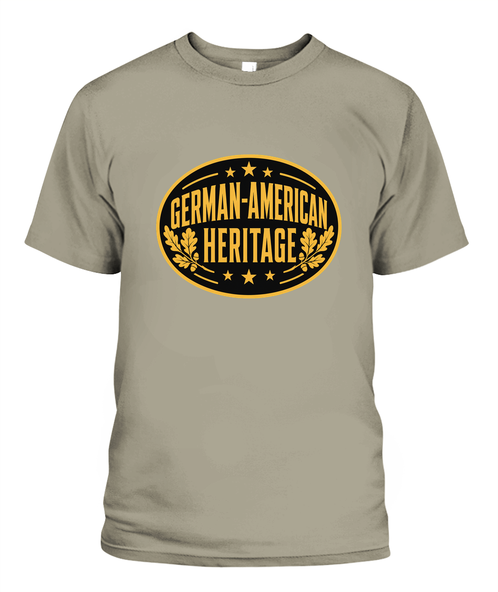 German-American Heritage — T-Shirt in Sandstone