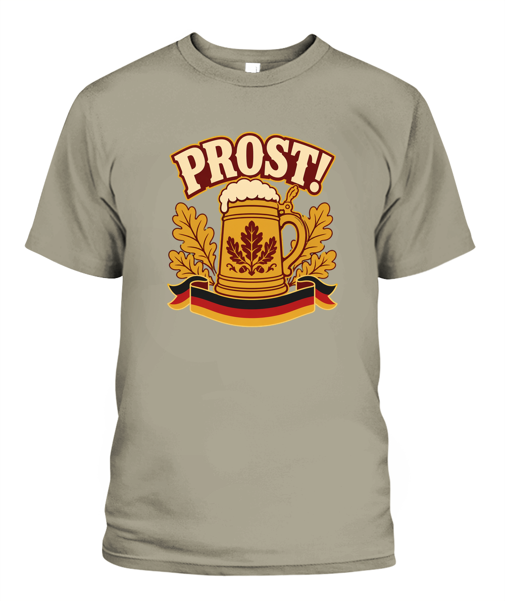 Prost! — T-Shirt in Sandstone