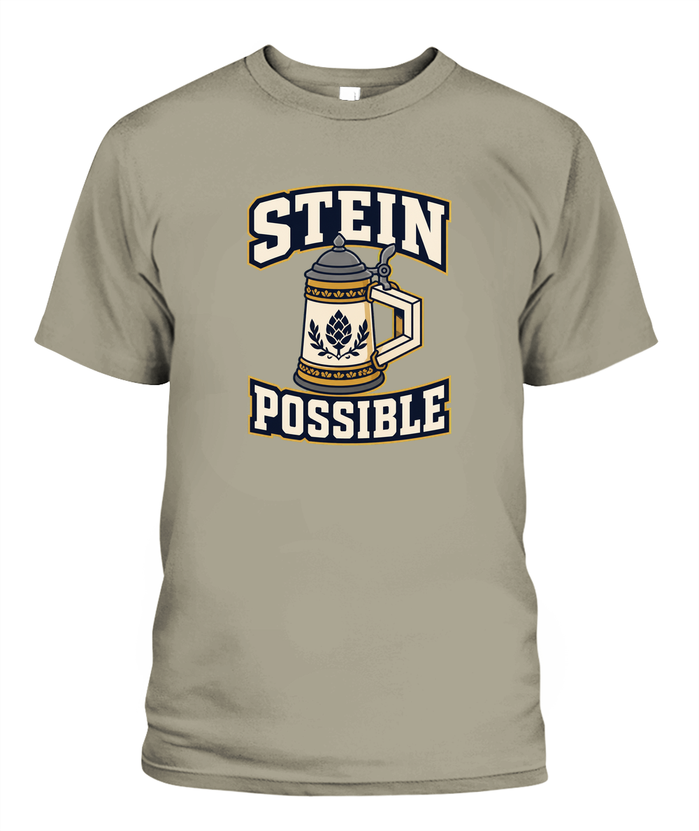 Stein Possible — T-Shirt in Sandstone