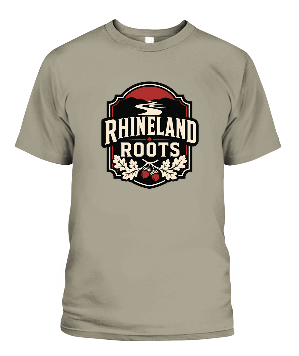 Rhineland Roots — T-Shirt in Sandstone