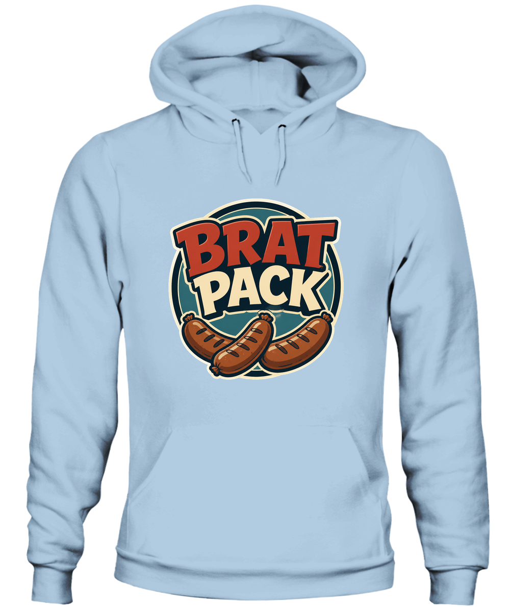 Brat Pack — Hoodie in Light Blue