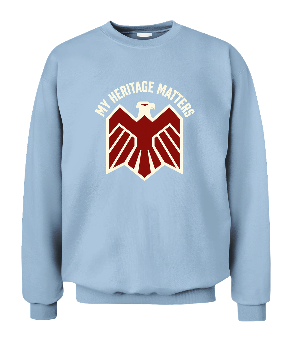 My Heritage Matters — Sweatshirt in Light Blue