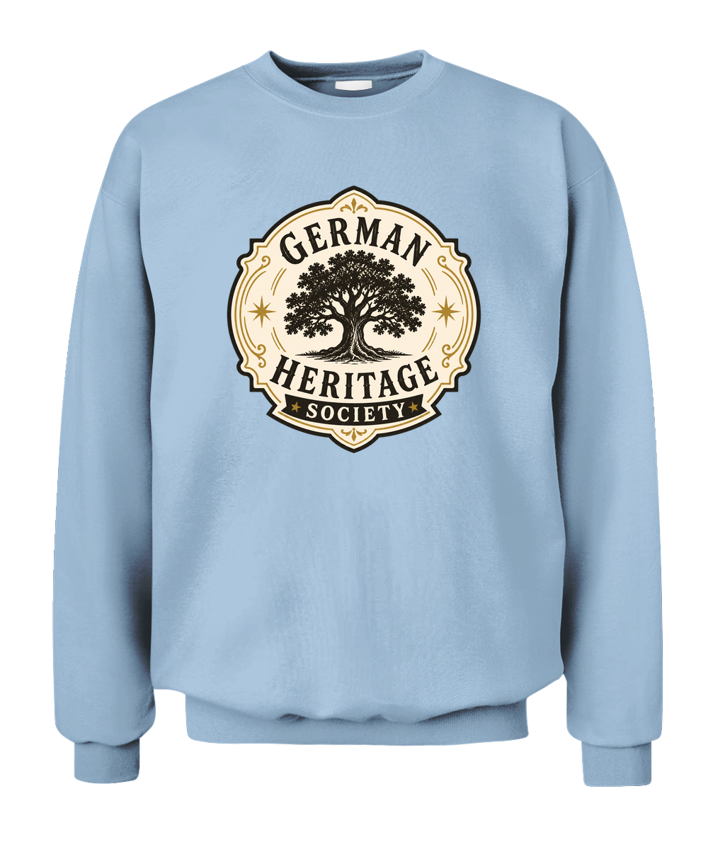 German Heritage Society — Sweatshirt in Light Blue