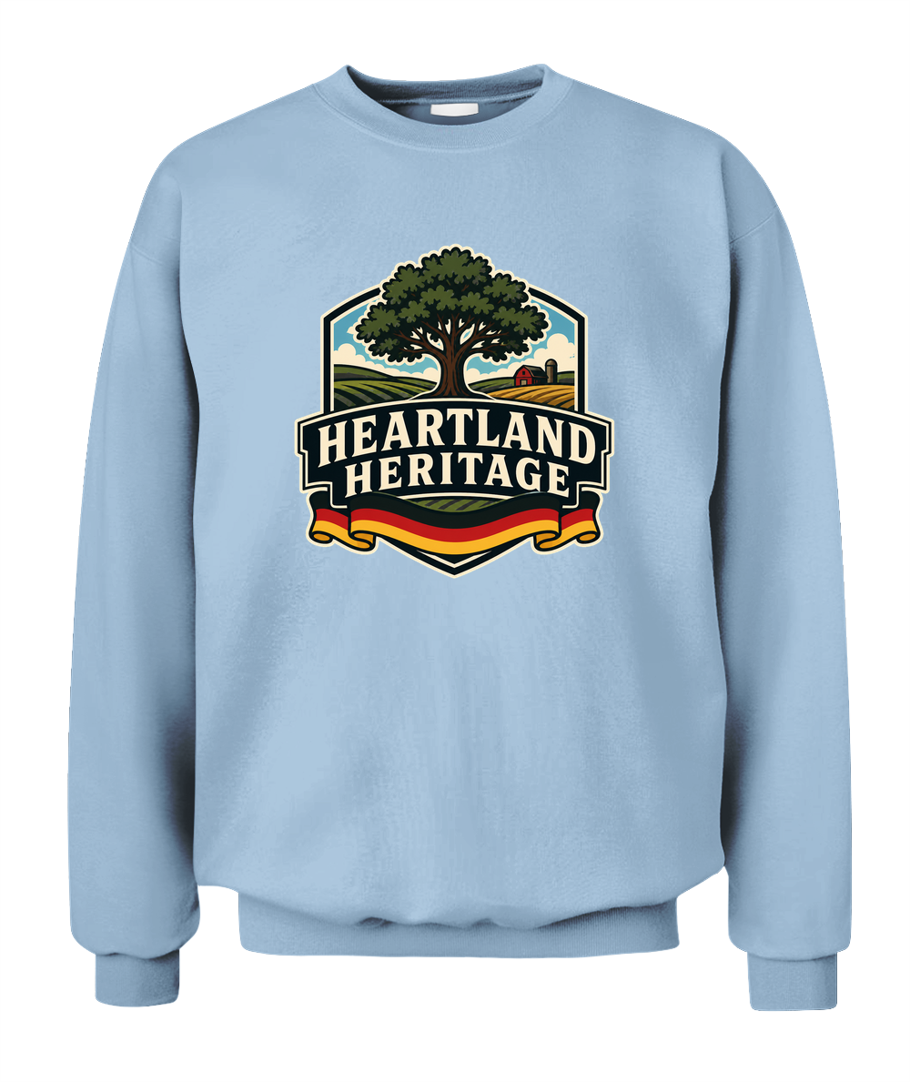 Heartland Heritage — Sweatshirt in Light Blue