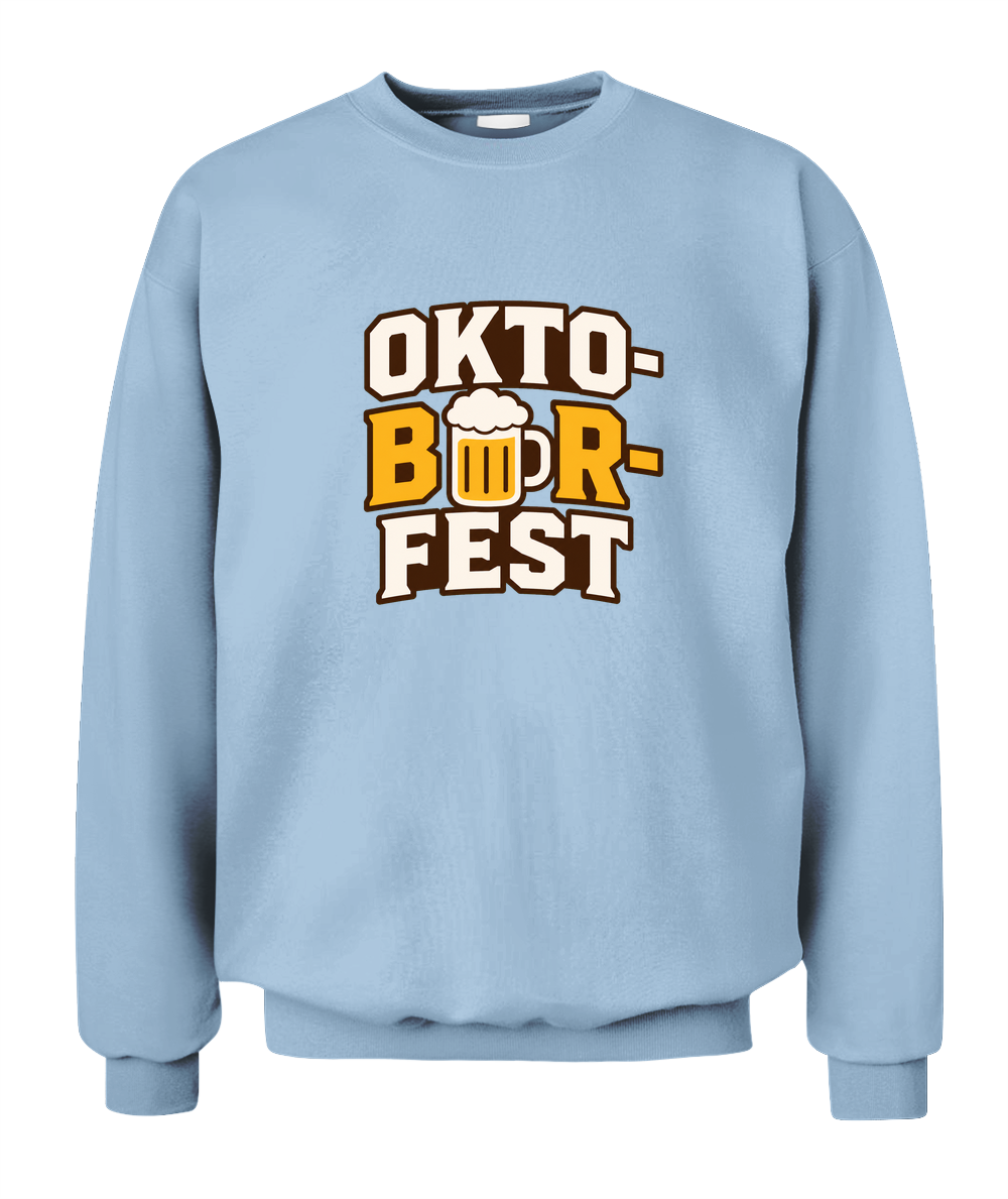 Oktoberfest — Sweatshirt in Light Blue