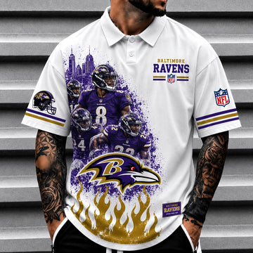 BR x NFL Luxury V5 Polo Shirt