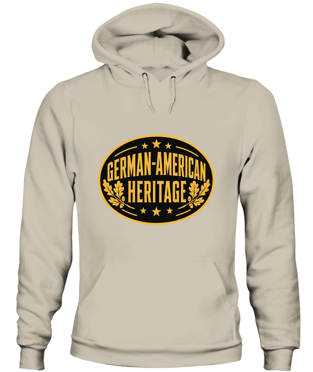 German-American Heritage — Hoodie in Sand