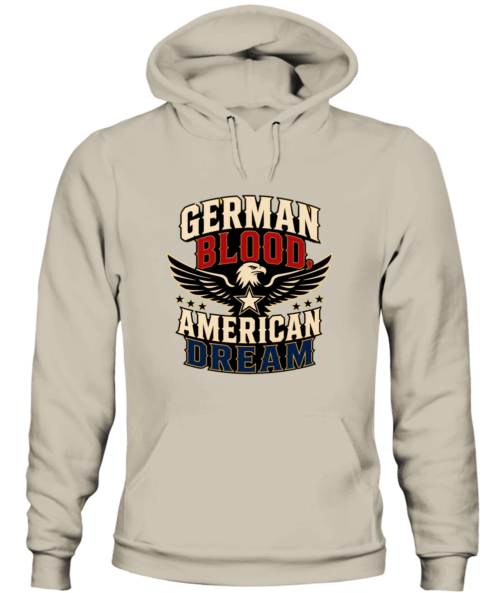German Blood, American Dream — Hoodie in Sand