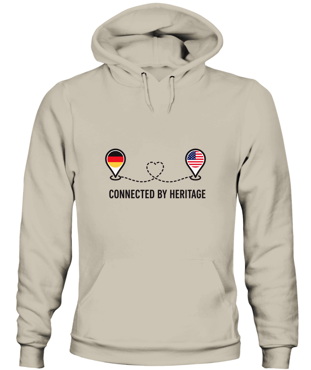 Connected By Heritage — Hoodie in Sand