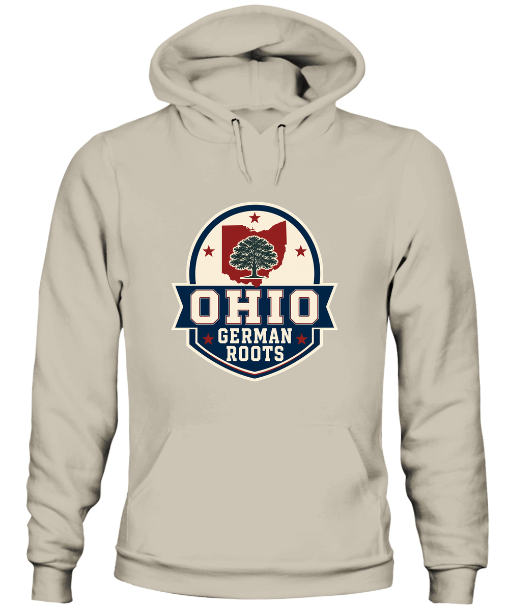 Ohio German Roots — Hoodie in Sand