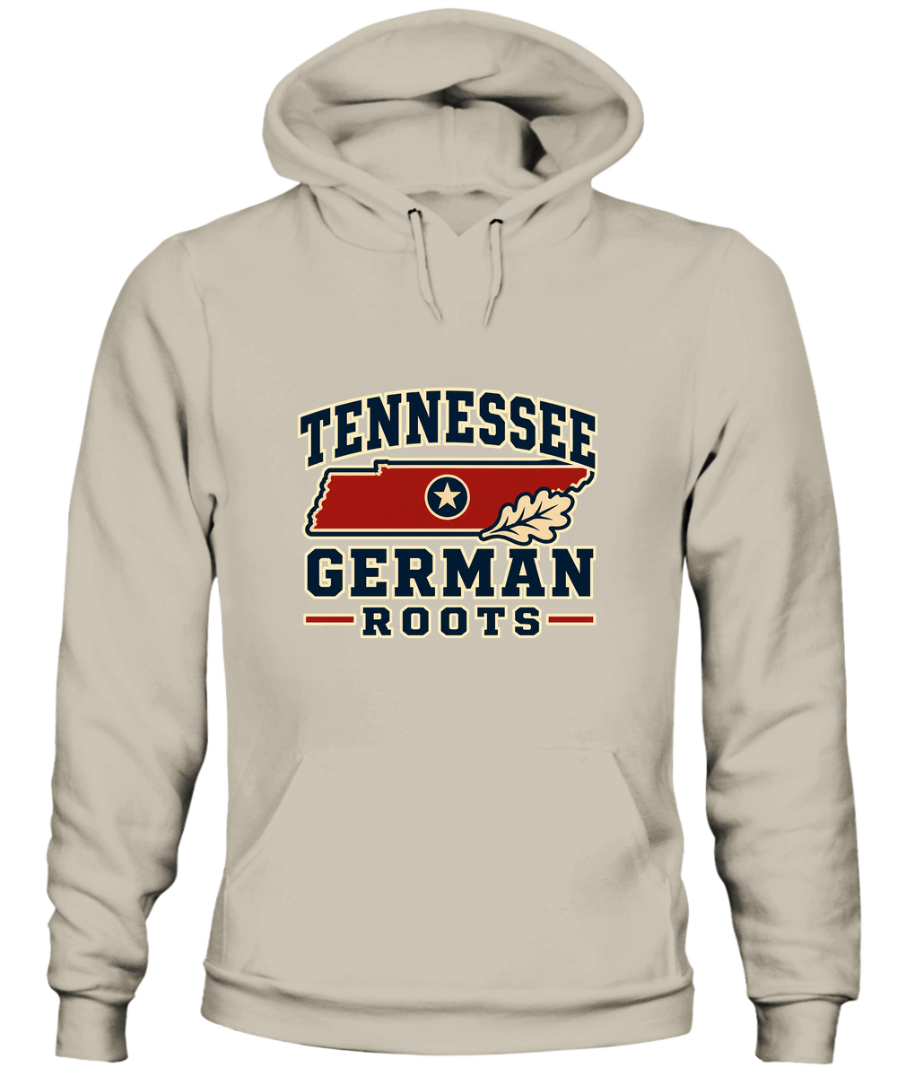 Tennessee German Roots — Hoodie in Sand