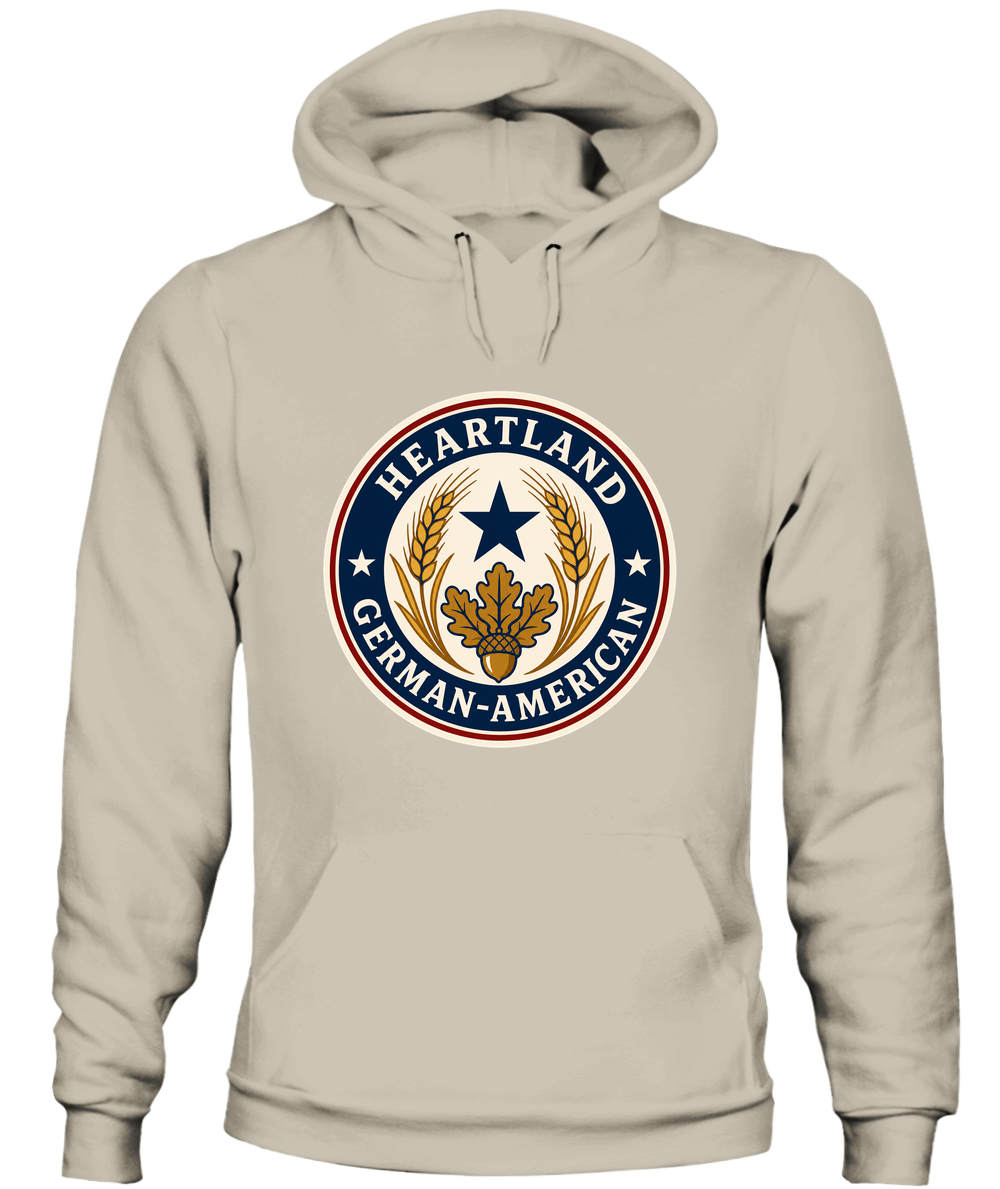 Heartland German-American — Hoodie in Sand