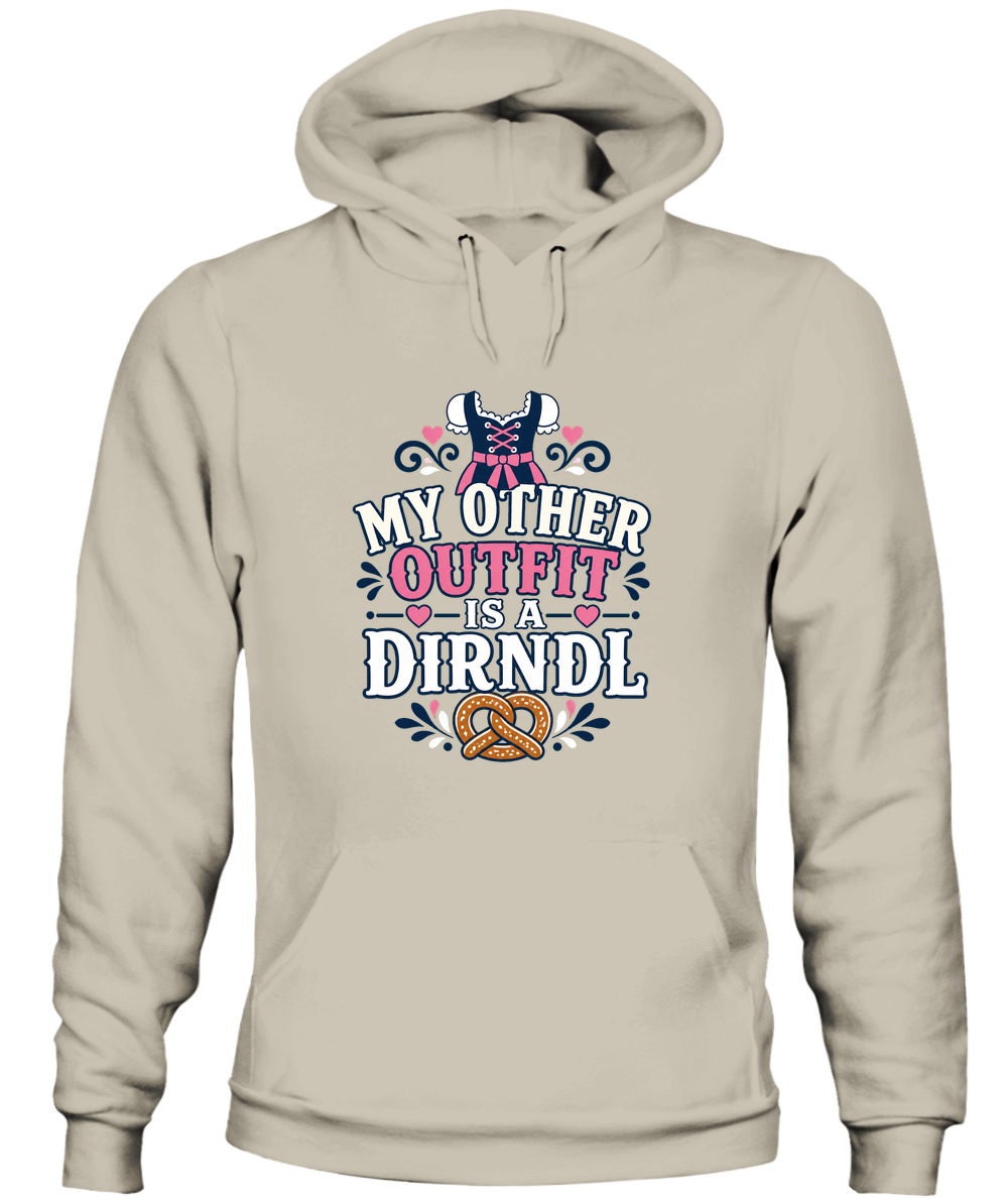 My Other Outfit Is A Dirndl — Hoodie in Sand