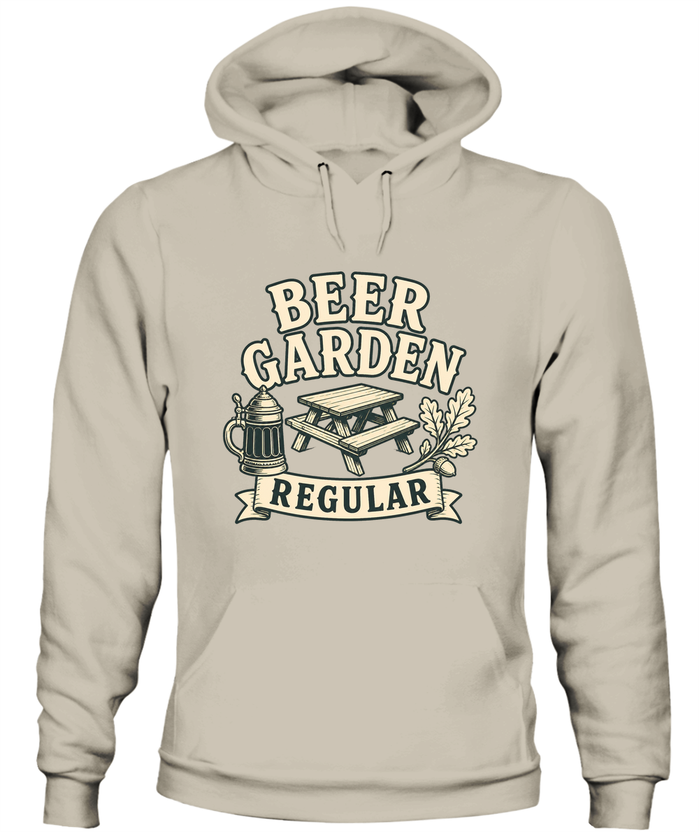 Beer Garden Regular — Hoodie in Sand