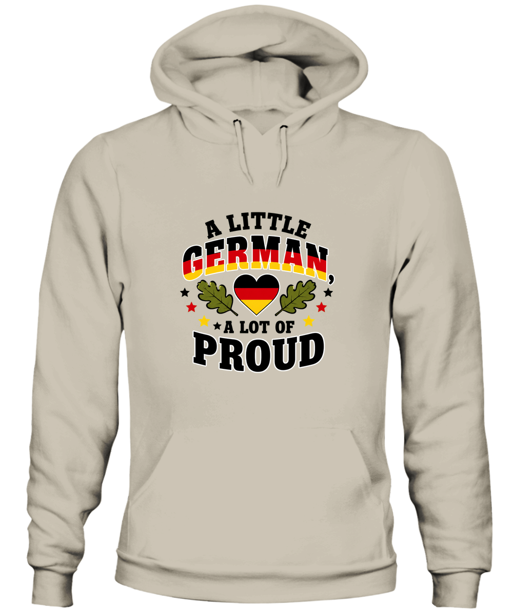 A Little German, A Lot Of Proud — Hoodie in Sand