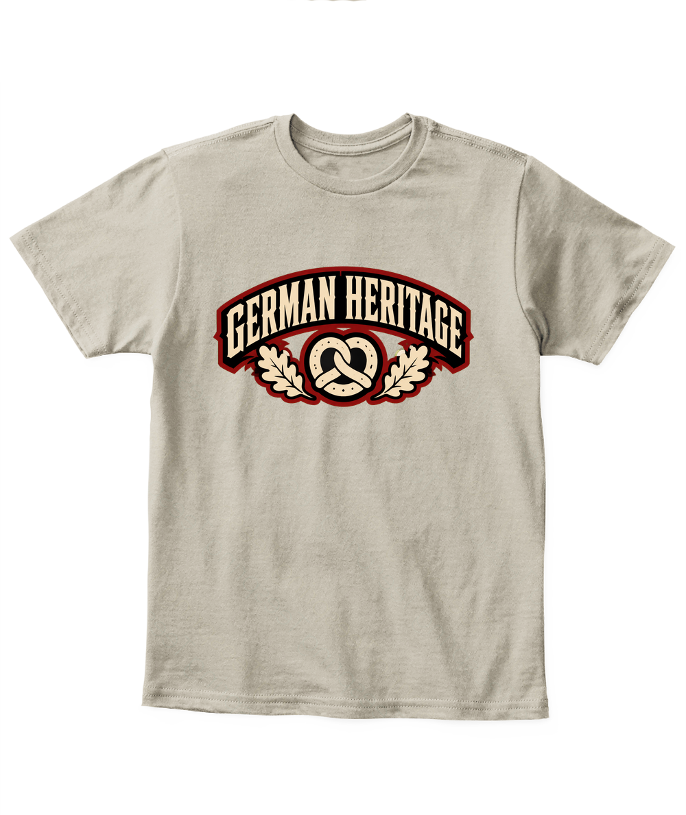 German Heritage — Kid's T Shirt in Sand