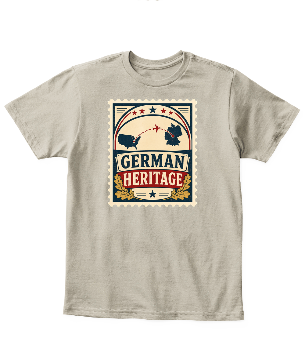 German Heritage — Kid's T Shirt in Sand