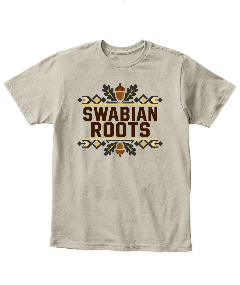 Swabian Roots — Kid's T Shirt in Sand
