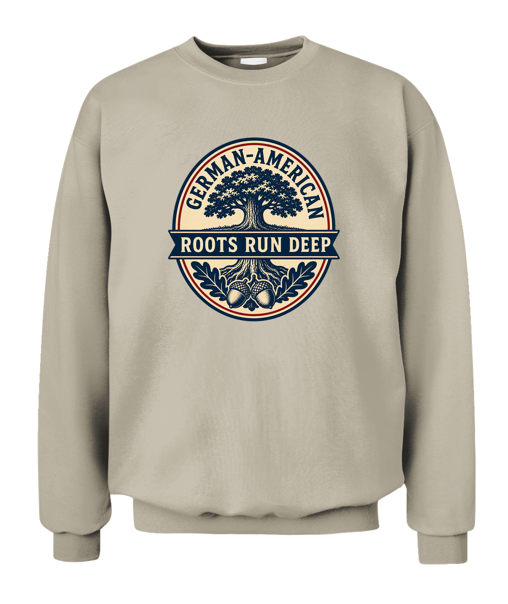 German-American Roots Run Deep — Sweatshirt in Sand