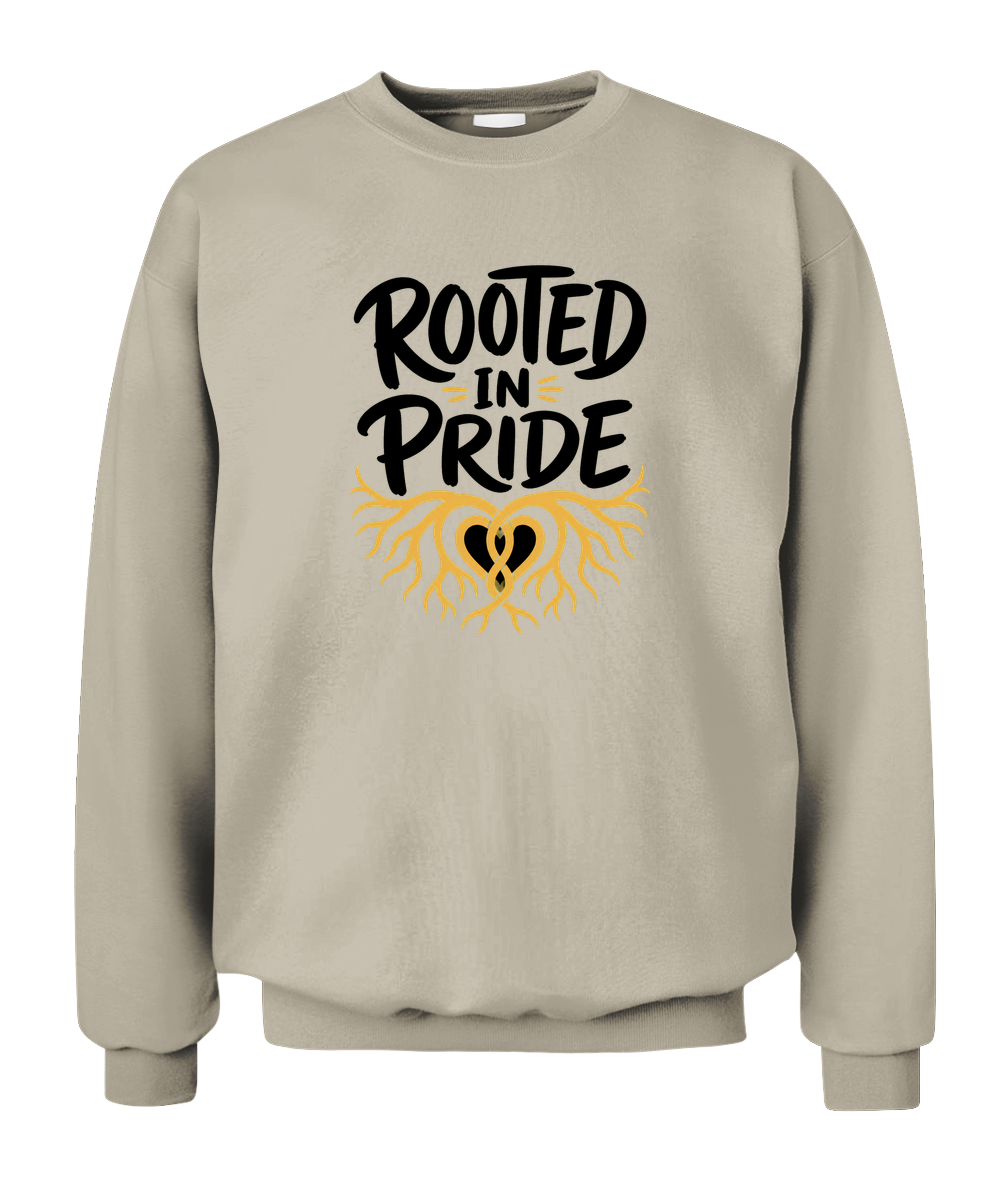 Rooted In Pride — Sweatshirt in Sand