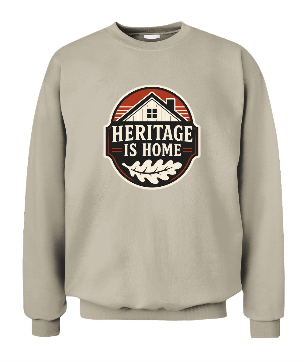 Heritage Is Home — Sweatshirt in Sand