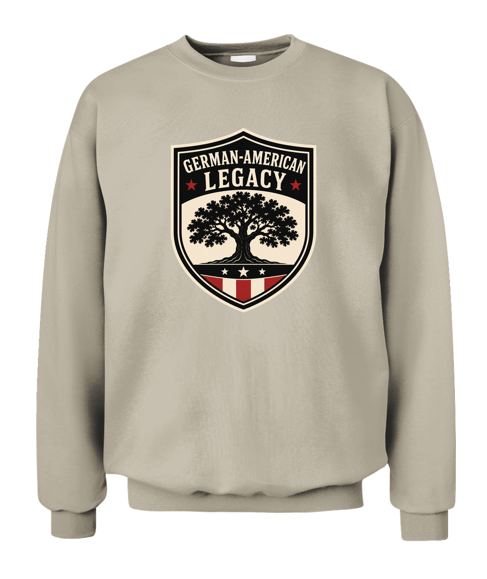 German-American Legacy — Sweatshirt in Sand