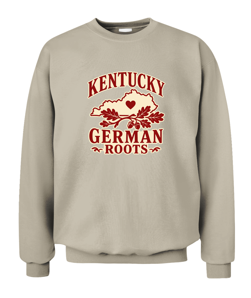 Kentucky German Roots — Sweatshirt in Sand