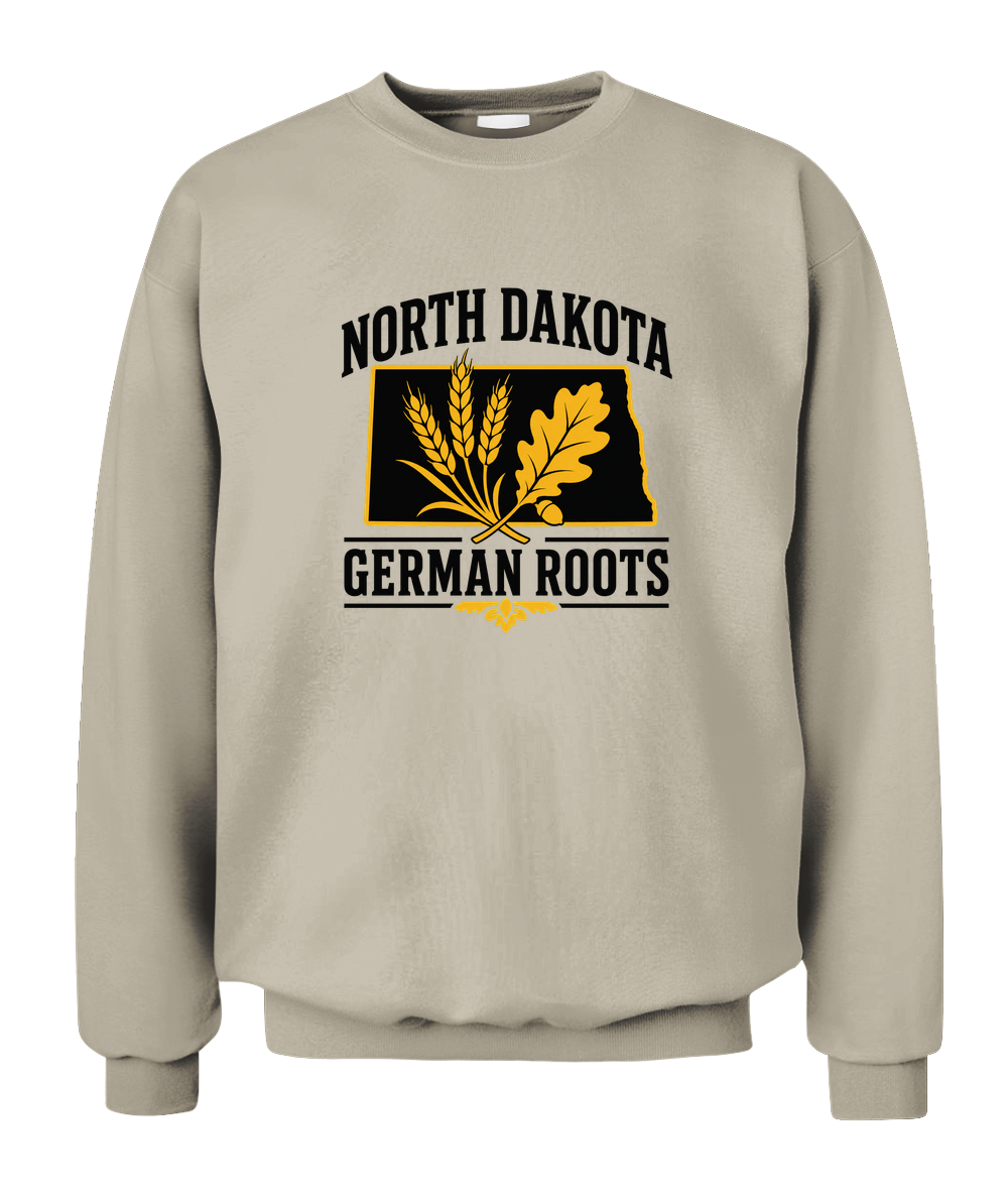 North Dakota German Roots — Sweatshirt in Sand