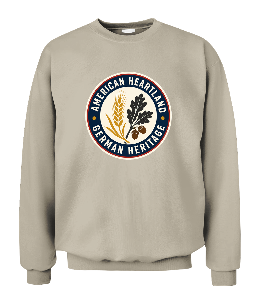 American Heartland, German Heritage — Sweatshirt in Sand