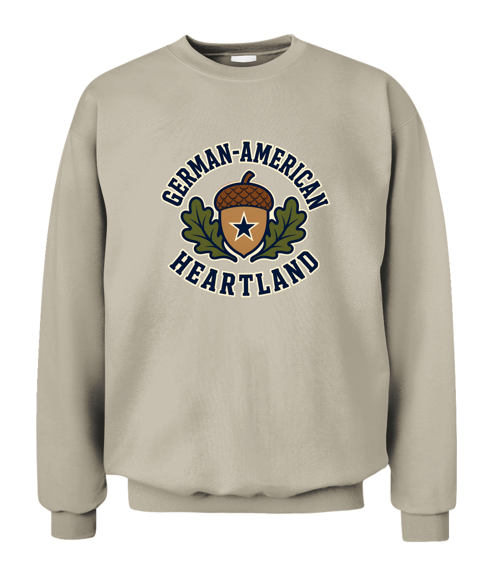 German-American Heartland — Sweatshirt in Sand
