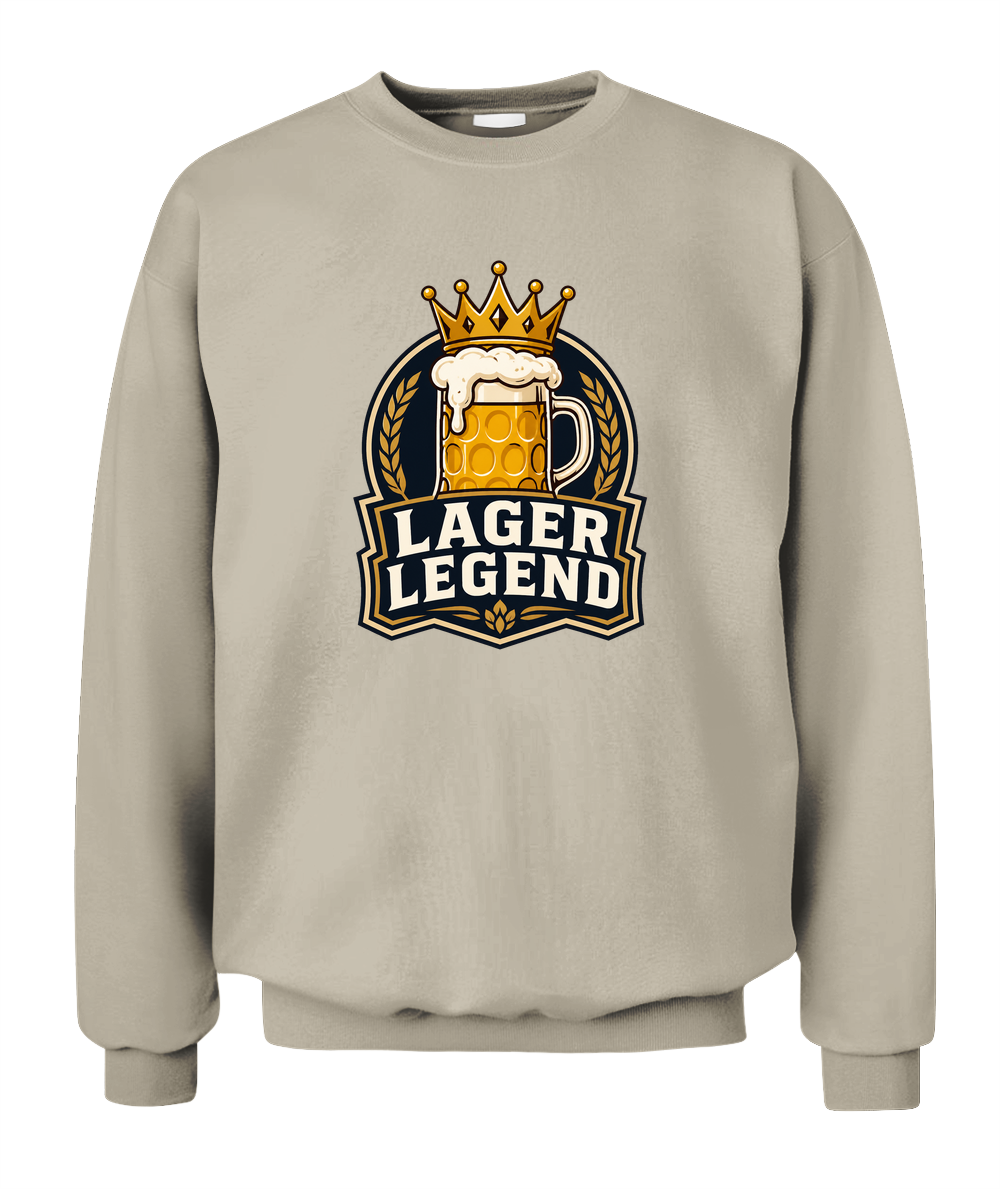 Lager Legend — Sweatshirt in Sand