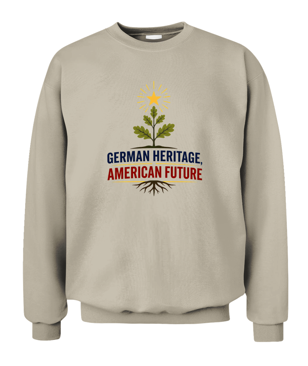 German Heritage, American Future — Sweatshirt in Sand