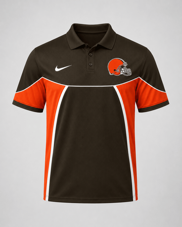 CLE Premium NFL Personalized Sports Style Polo Shirt