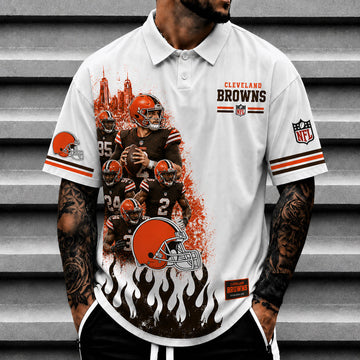 CLE x NFL Luxury V5 Polo Shirt