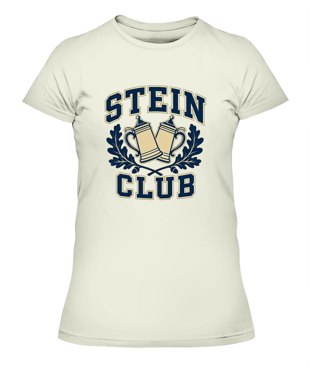 Stein Club — Lady's T-Shirt in Natural