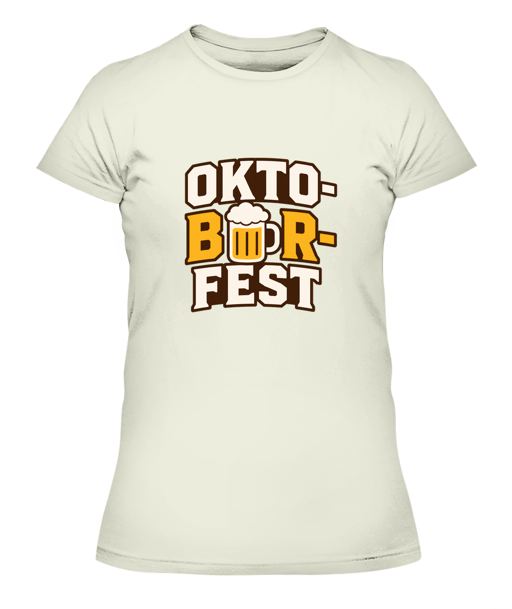 Oktoberfest — Lady's T-Shirt in Natural