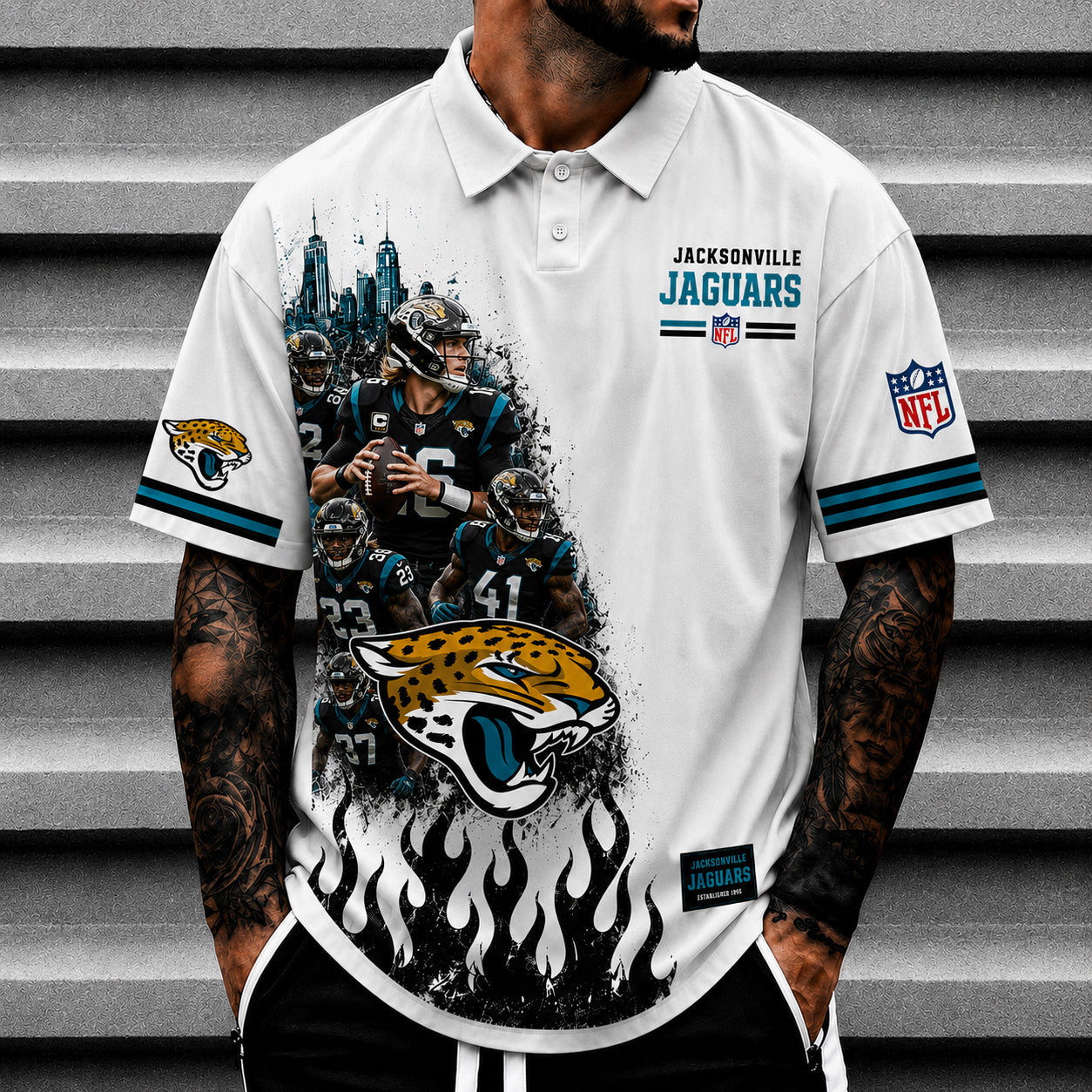 JJ x NFL Luxury V5 Polo Shirt