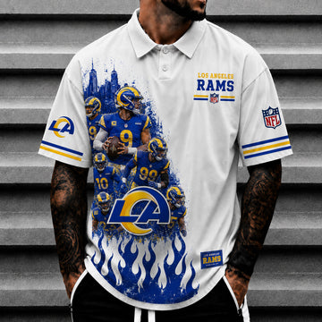 LAR x NFL Luxury V5 Polo Shirt