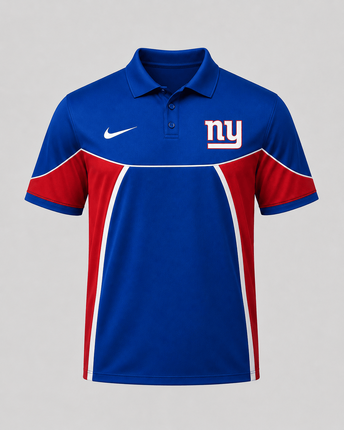 NYG Premium NFL Personalized Sports Style Polo Shirt