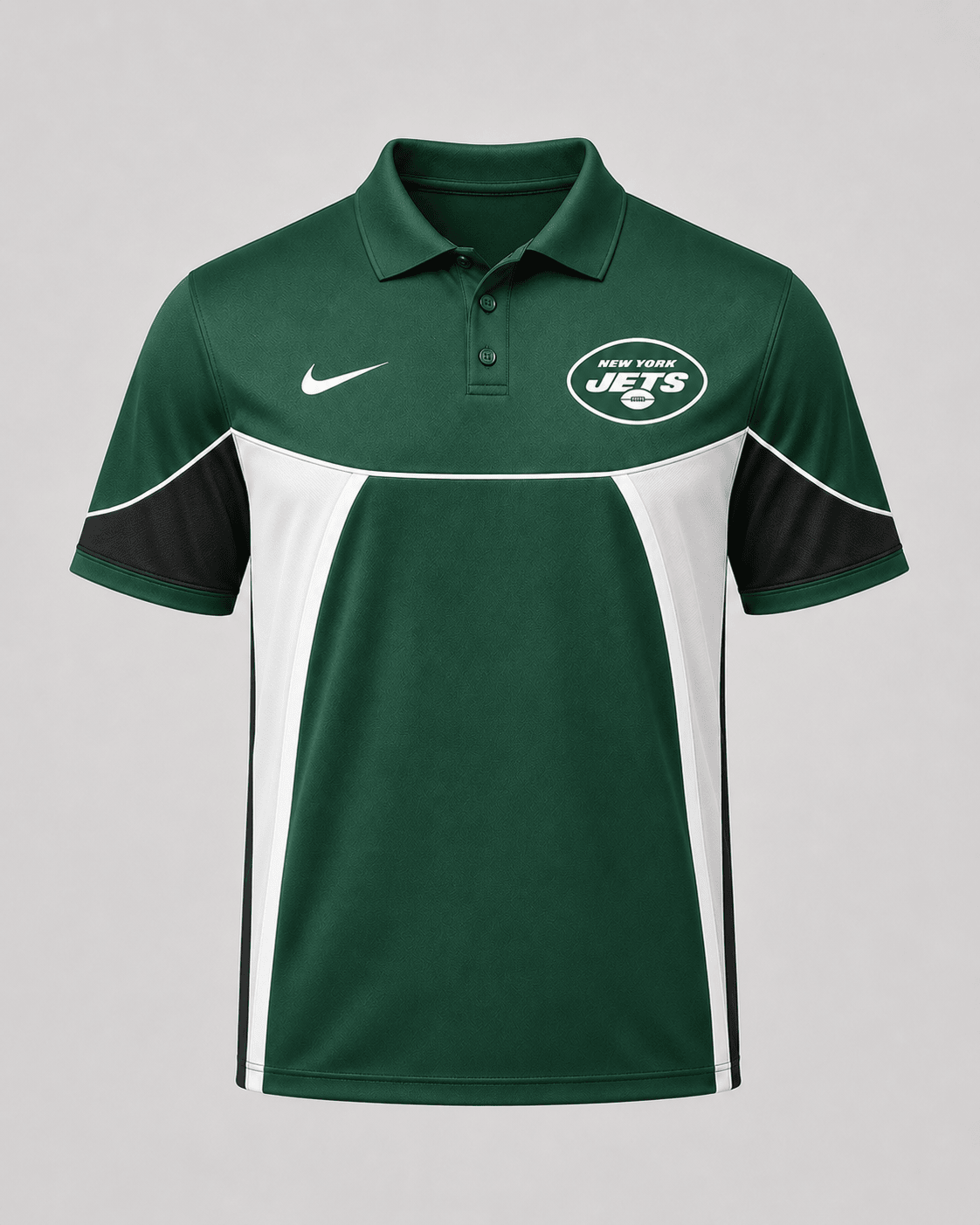 NYJ Premium NFL Personalized Sports Style Polo Shirt